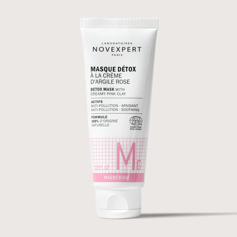 NOVEXPERT RD DETOX MASK WITH CREAMY PINK CLAY - NOVEXPERT